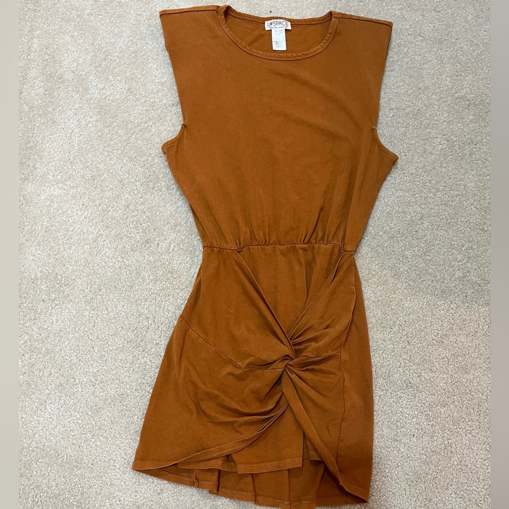L*Space Rust Mini Dress